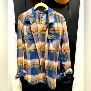 Eddie Bauer button down cotton shirt size large